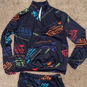 ‘Von Dutch’ Outfit Sweater + Pants XL